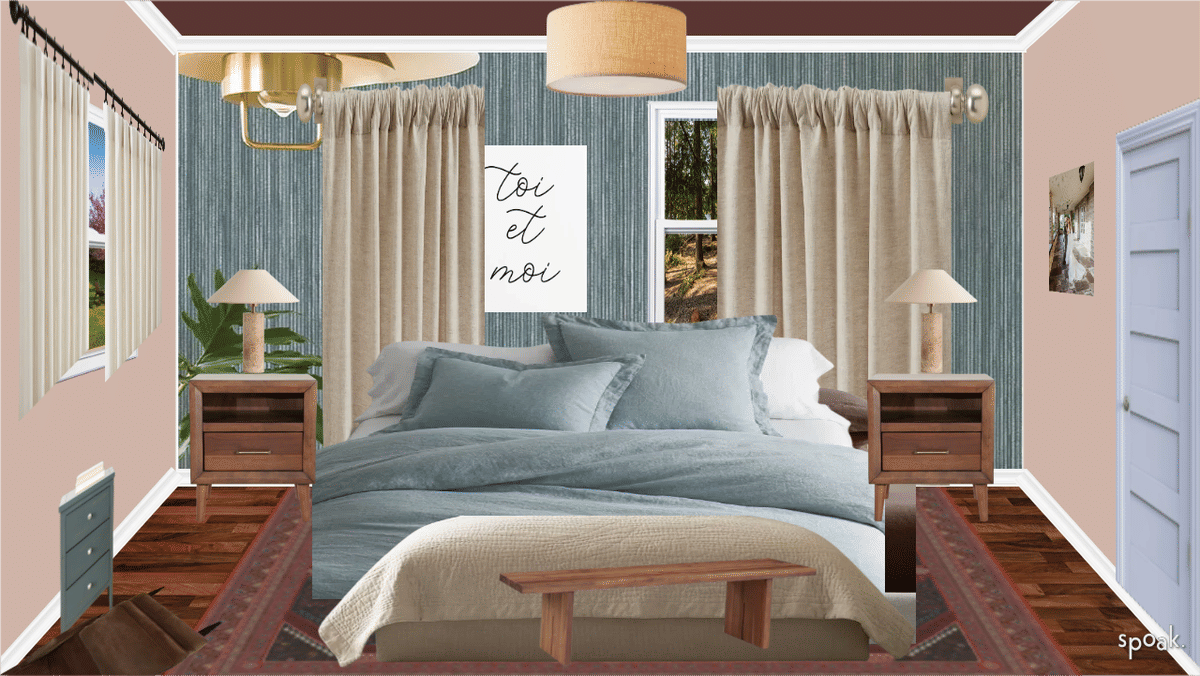 Bedroom Inspiration designed by Julia Byrum