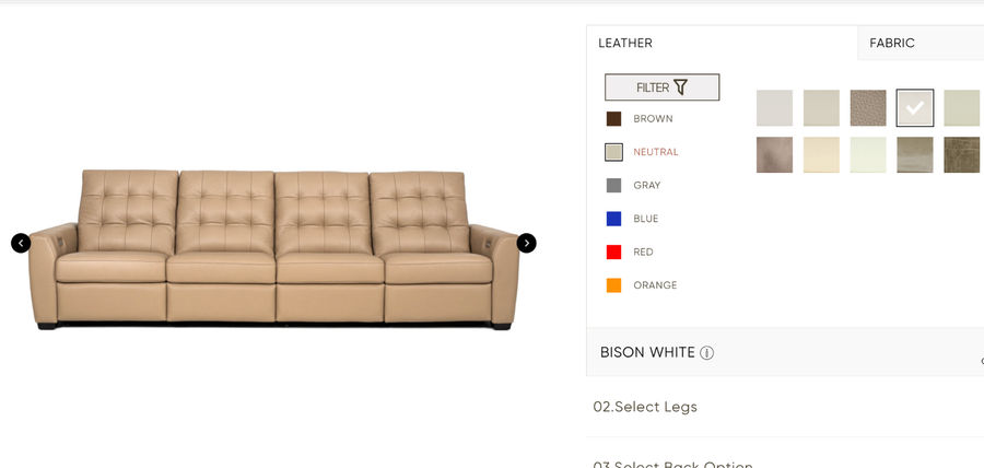 98”x41 Napa Sofa added by Sandy Schargel Interiors