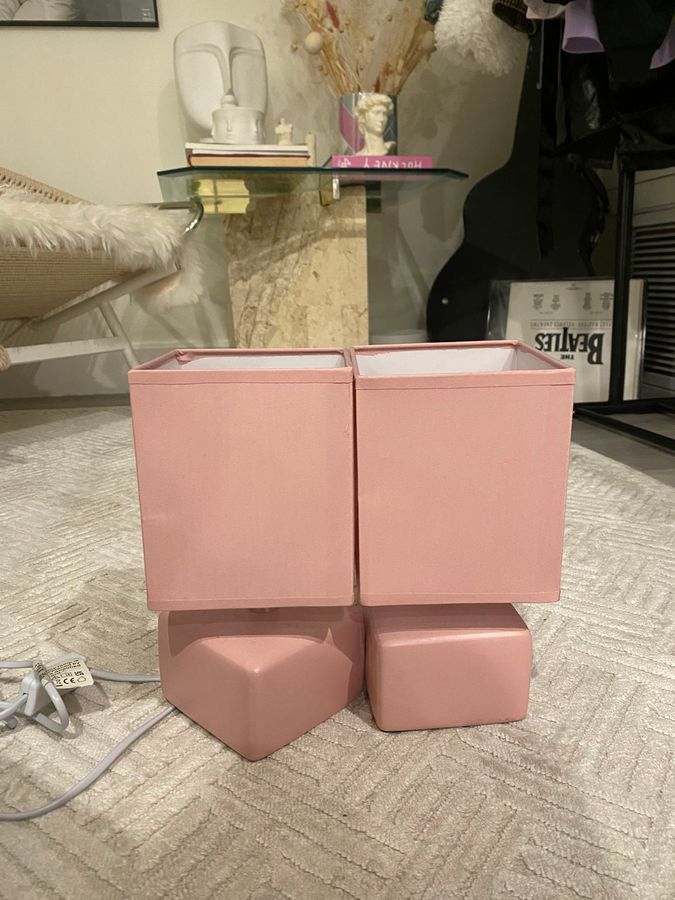 Pair of Pink Bedside Lamps added by Spoak Member