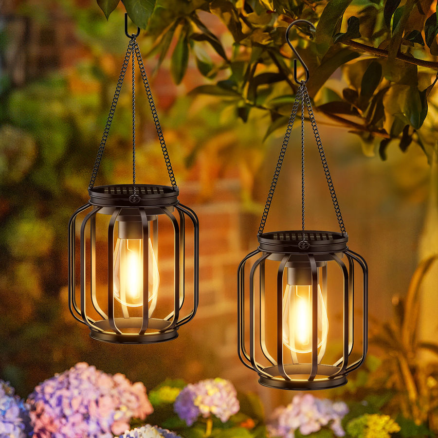 KOOPER 13.49" Solar Powered Integrated LED Outdoor Lantern & Reviews | Wayfair added by sallie tyler