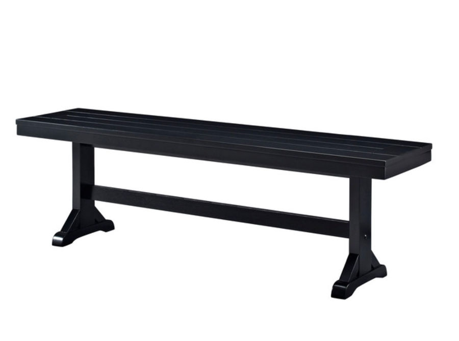 Delacora WE-BDBW1 Millwright 60"W Wood Dining Bench - Transitional - Dining Benches - by Buildcom | Houzz added by Spoak Member