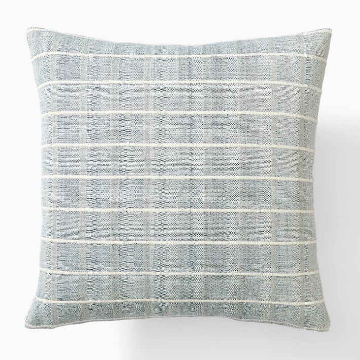 Corded Windowpane Pillow Cover & Insert added by Raquel Guerrero
