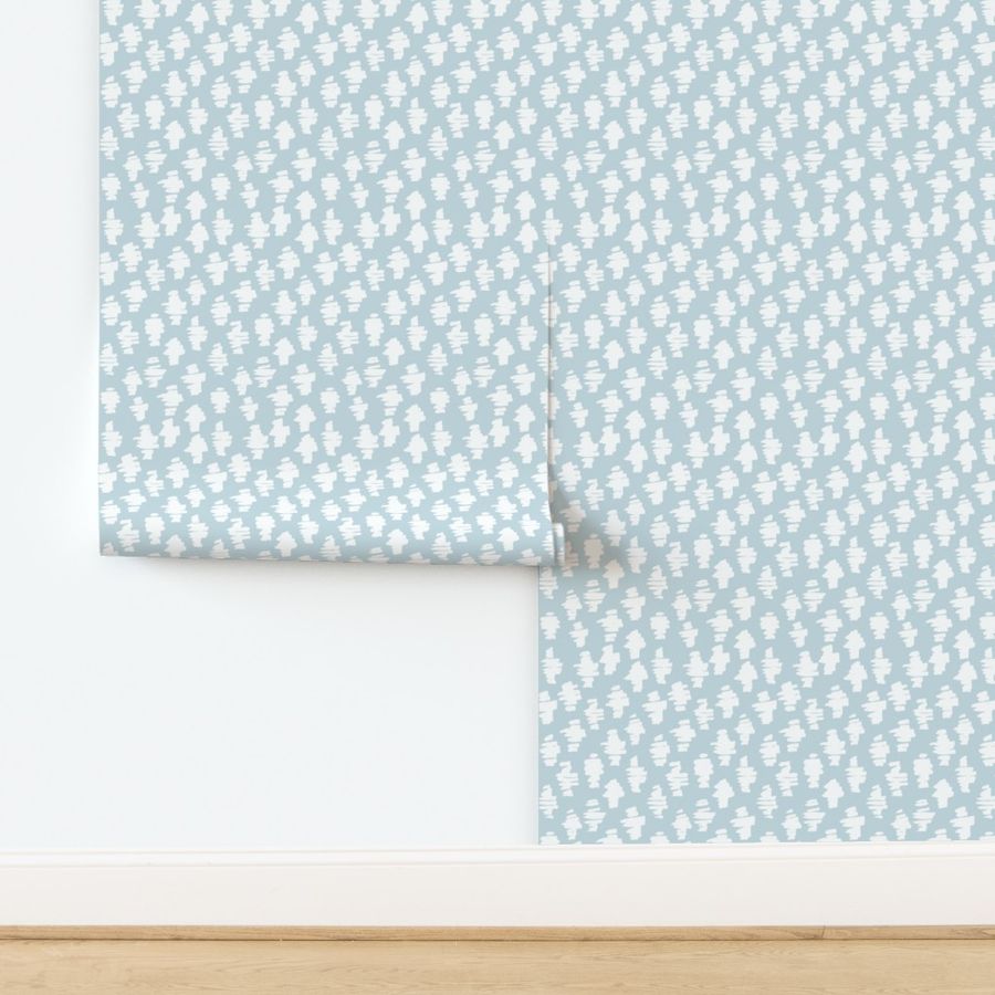Painted Quilt - abstract minimal Wallpaper | Spoonflower added by Jenni Winter