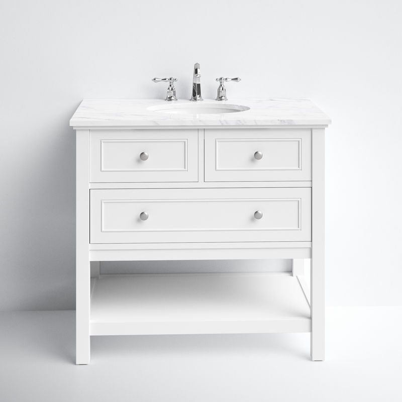 36" Single Bathroom Vanity Set added by Liz Kirby