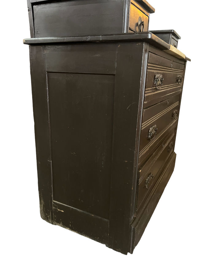 Eastlake drop center dresser with swivel mirror added by Serena Finnerty