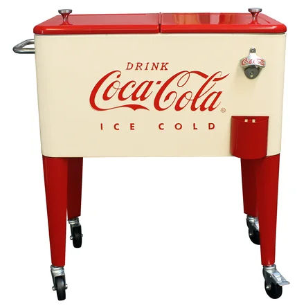 LeighCountry 60 Qt. Coca-cola Vanilla Ice Cold Cooler | Wayfair added by Maddy Nimmo