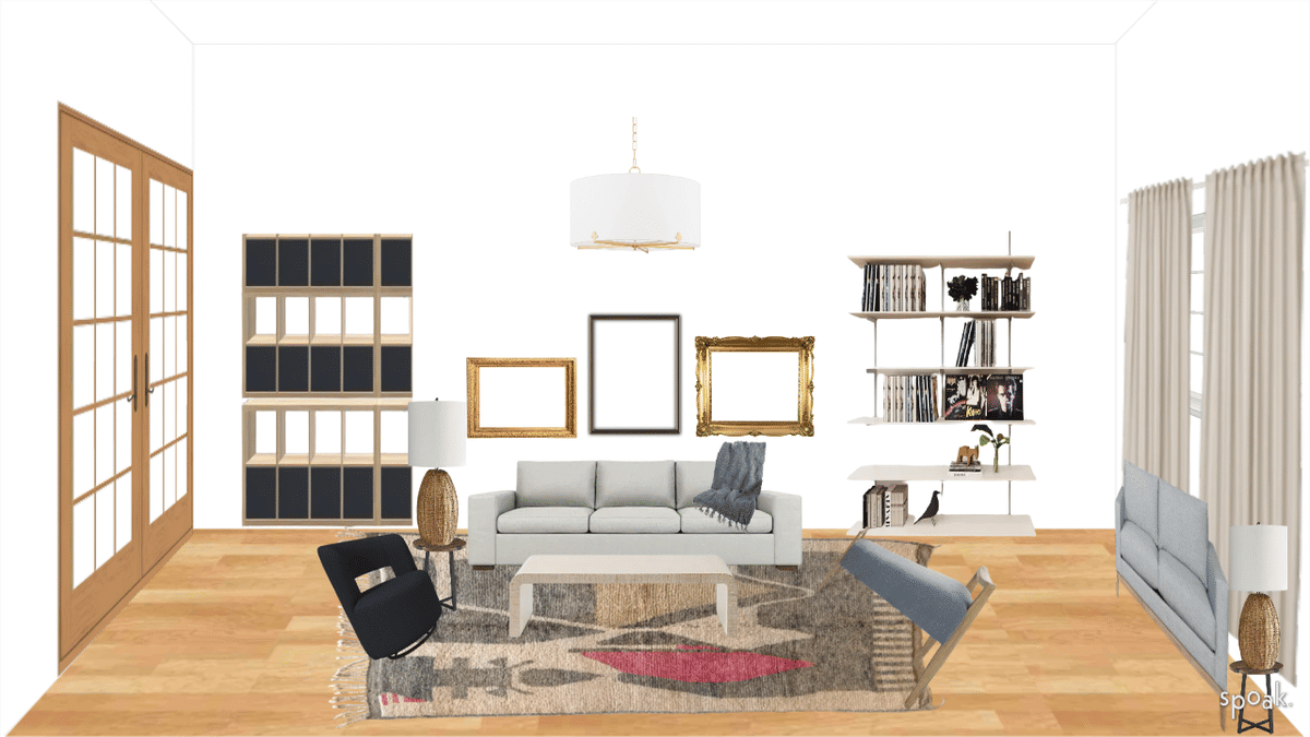 Kitchen + Living Room Ideas designed by Alicia Santiago