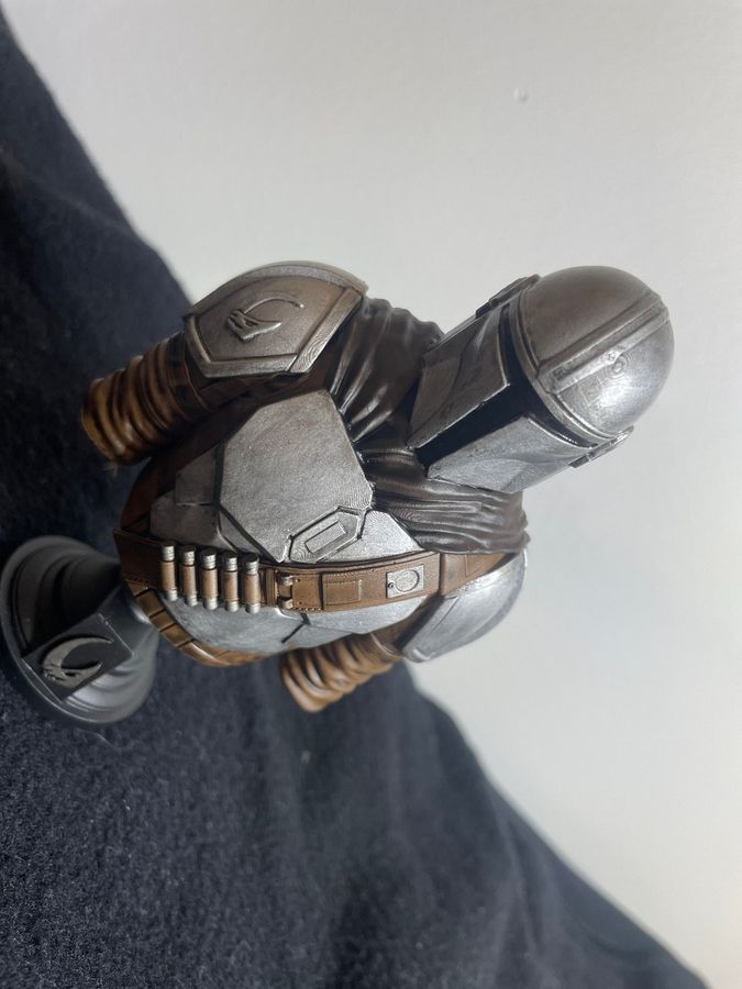 The Mandalorian Bust  Fan Art - Etsy added by Jenna Quinones