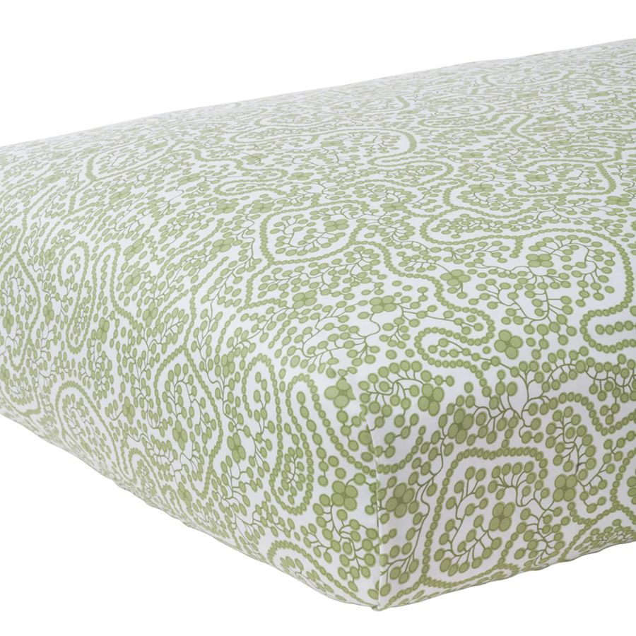 Shelby Green Crib Sheet added by Chrissy Morrow