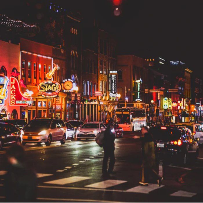 Nashville, Tennessee Wall Mural by MaddieMJF | Society6 added by sallie tyler