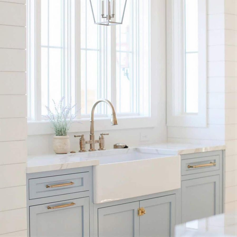 SINKOLOGY Bradstreet II 36 in. Farmhouse Single Bowl Crisp White Fireclay Kitchen Sink SK495-36FC - The Home Depot added by Caroline Osborn