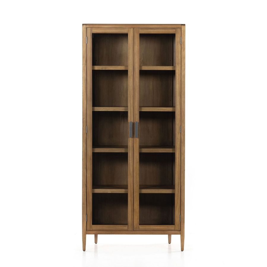 mahogany wood tall cabinet added by Stephanie Northrop