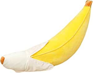 HOSTK Banana Plush Pillow, Peeled Banana Stuffed, Soft Toys Food Plushie Banana Hugging Pillow, Gift for Birthday, Valentine, Christmas (19.6 inches) added by Rachel Frankel