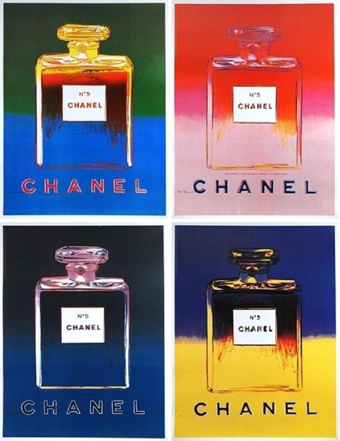 Andy Warhol - Chanel No. 5 (set of 4) posters added by Jessie Karver