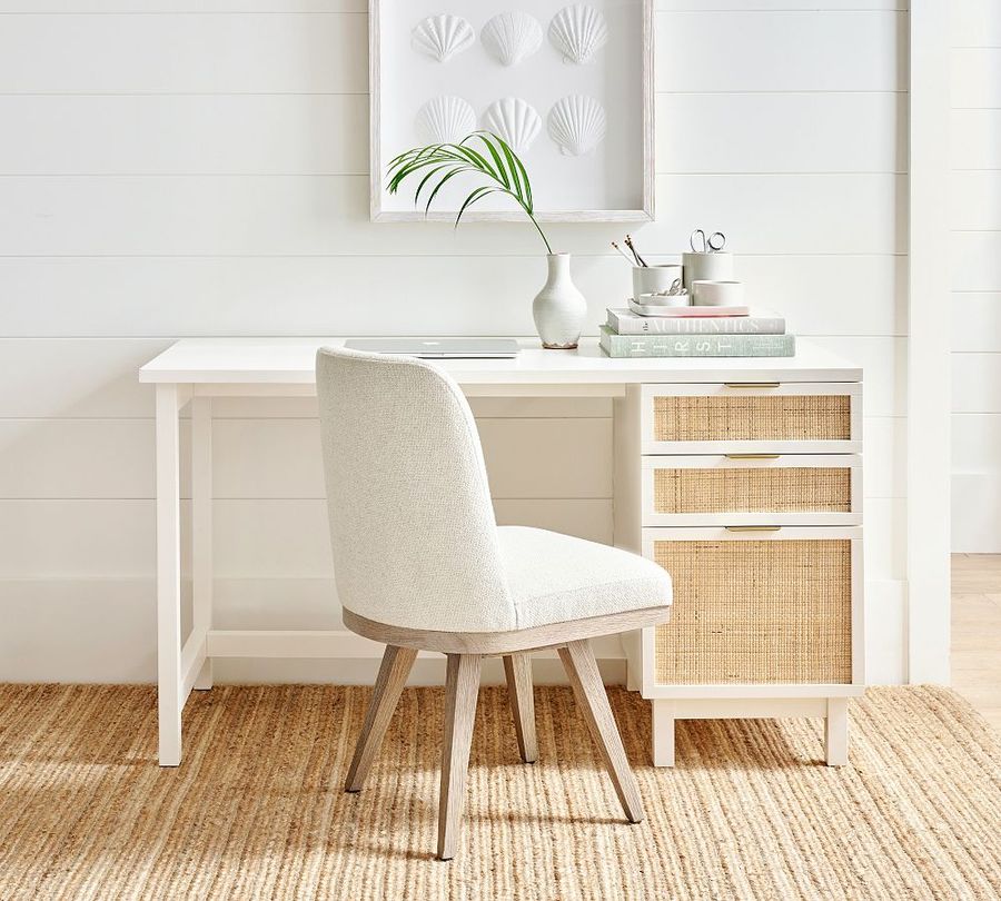 Westly Cane Single Cabinet Writing Desk (54") added by Chloe Gatewood