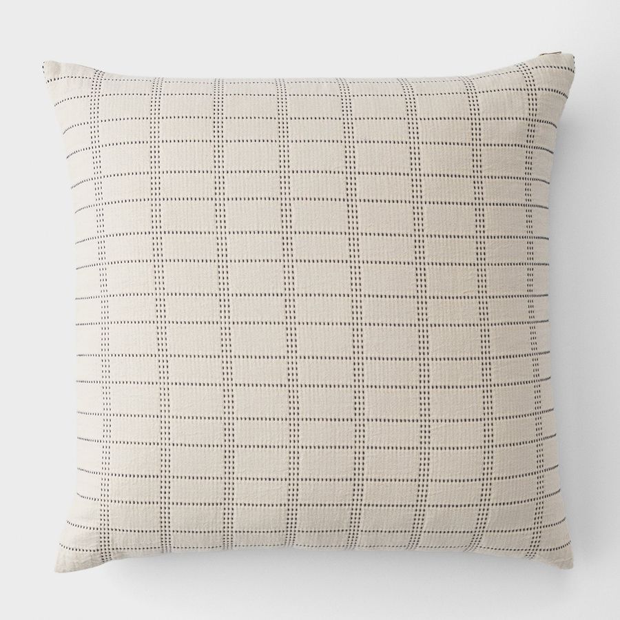 Grid Stitch Pillow in Natural added by Molly Peterson