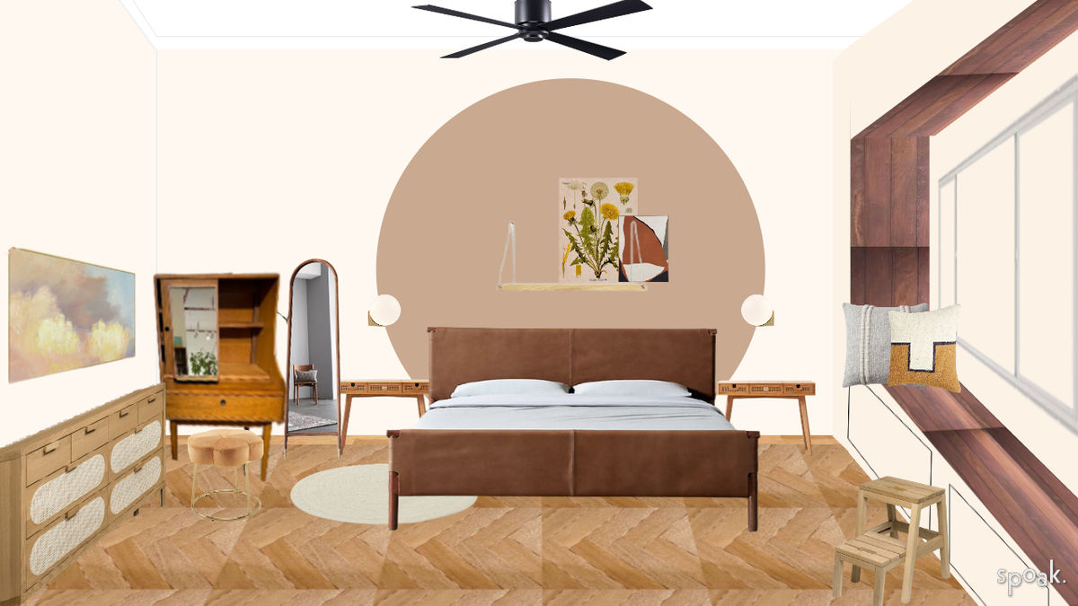 Cream Kitchen + Living Room Inspiration designed by Isabel Aw