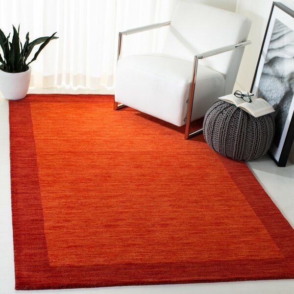 Hossain Handmade Flatweave Wool Red Rug added by Jorie Braunold