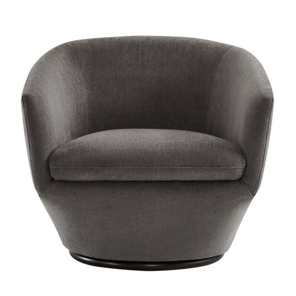 Nirupa Upholstered Swivel Barrel Chair added by Tanya Evans