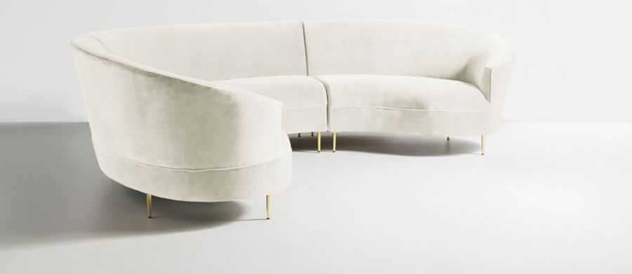 Grace Serpentine Three-Piece U-Shaped Sectional added by Sasha Childres