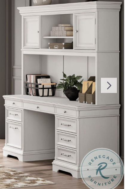 Kanwyn Whitewash 70" Home Office Set added by Spoak Member
