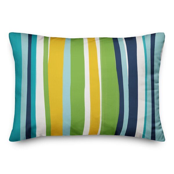 Kessel Striped Indoor/Outdoor Throw Pillow added by sallie tyler