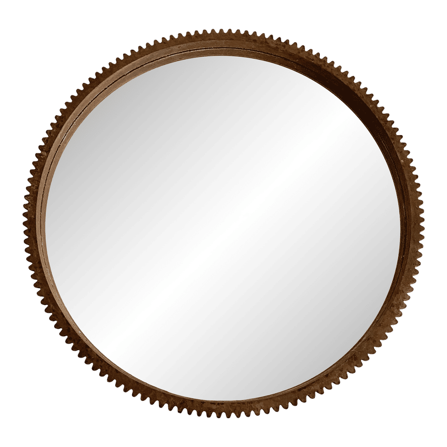 Industrial Gear Mirror Plateau added by Alta Projects