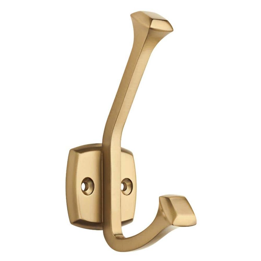 Liberty 4-3/8 in. Champagne Bronze Beveled Square Wall Hook B31094C-CZ-C - The Home Depot added by HELEN SALGADO