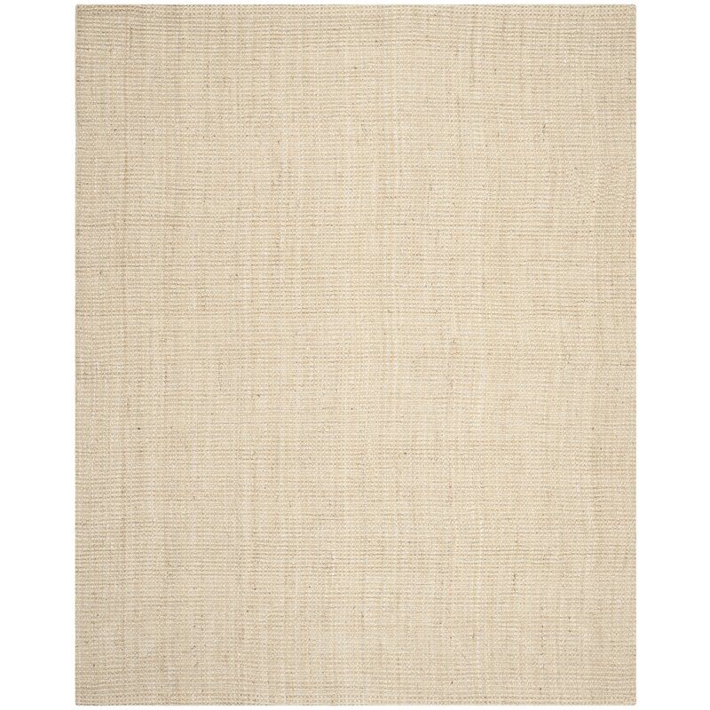 8' x 10' Debroh Handmade Flatweave Jute/Sisal Ivory Rug added by Taylor Grysiewicz