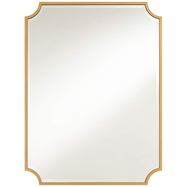 Noble Park Jacinda 40" x 30" Cut Edge Antique Gold Wall Mirror added by Katherine Yeager