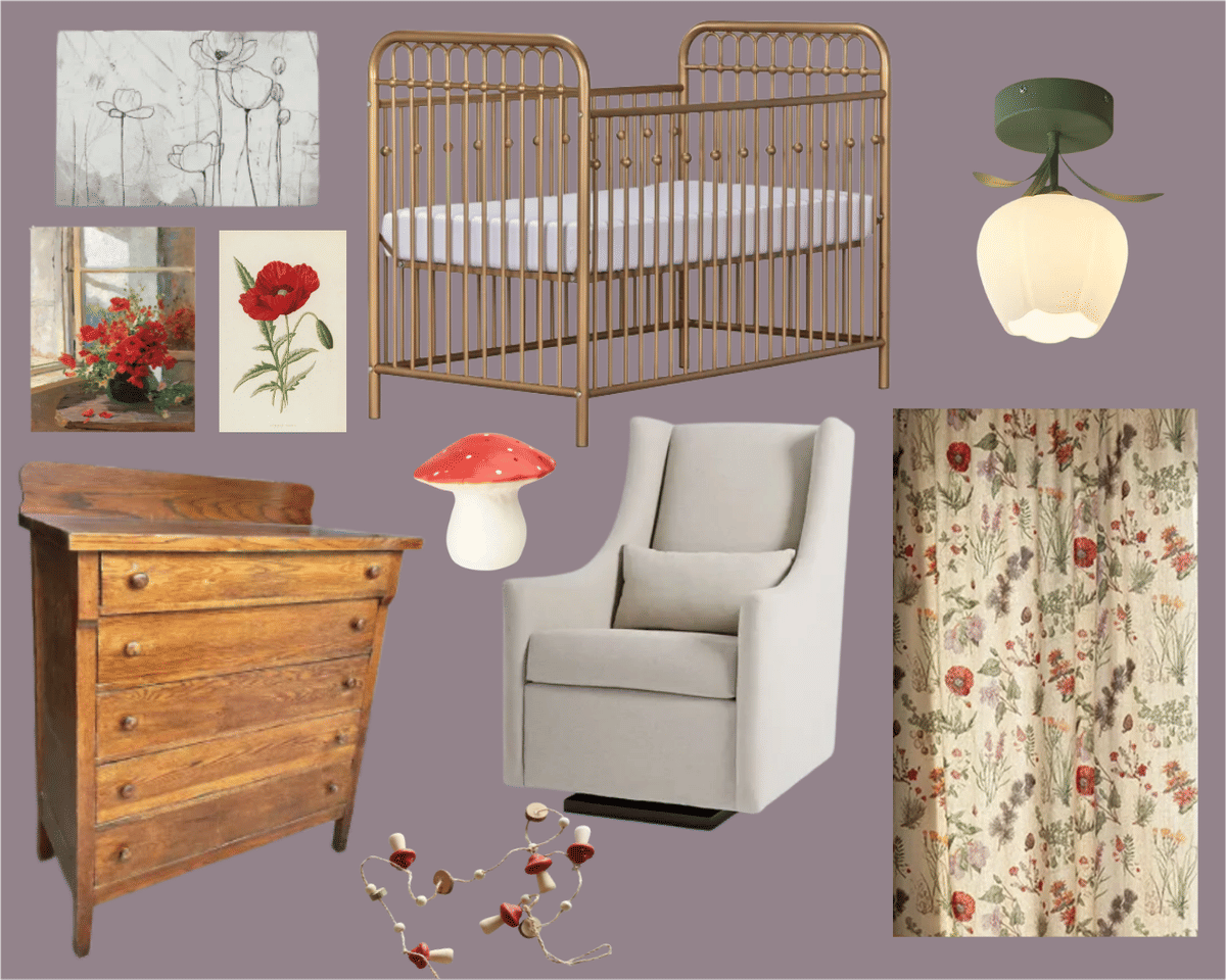 Nursery Ideas designed by Molly Lennan