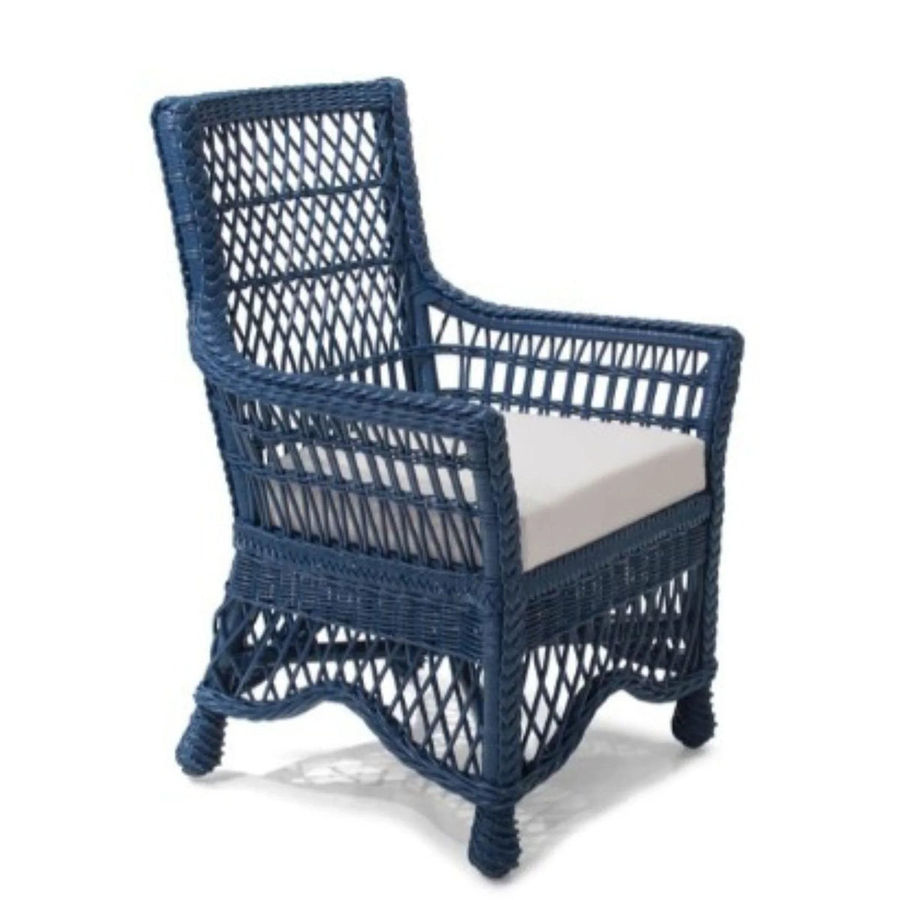 Diamond Weave Wicker Arm Chair added by Kate Weirick