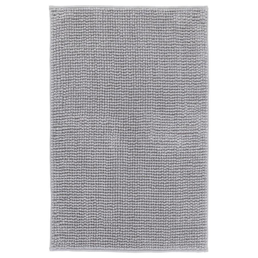 TOFTBO Bath mat, gray-white mélange, 20x32" - IKEA added by Ruthann R