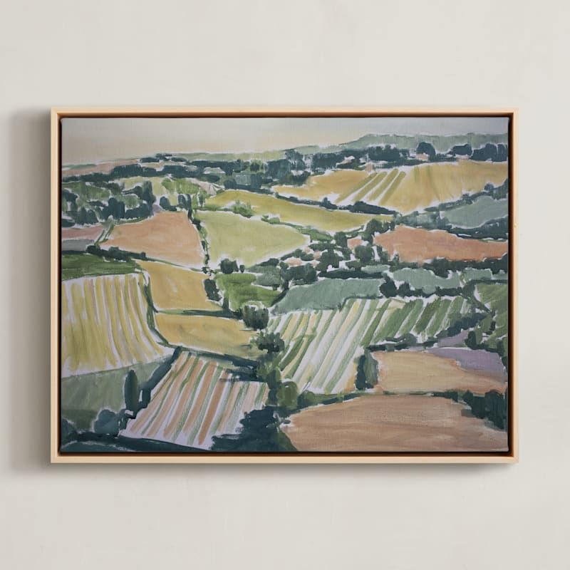"Color Fields" - Painting Limited Edition Art Print by Alysia Quisenberry. added by Cassie Morgan