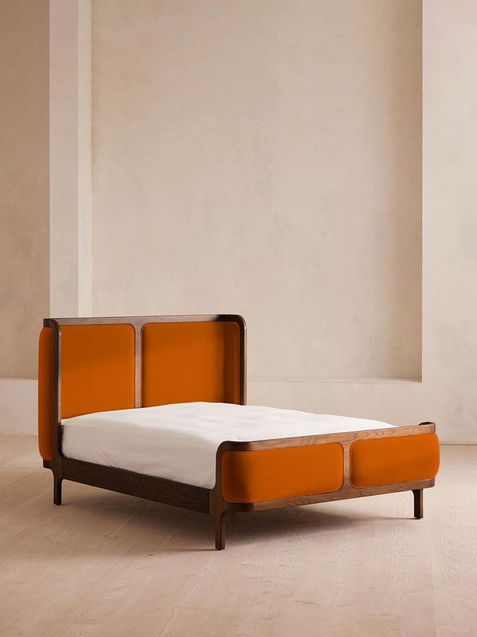 Belsa Bed, King, Tangerine, US - Soho Home added by Gillian Fu