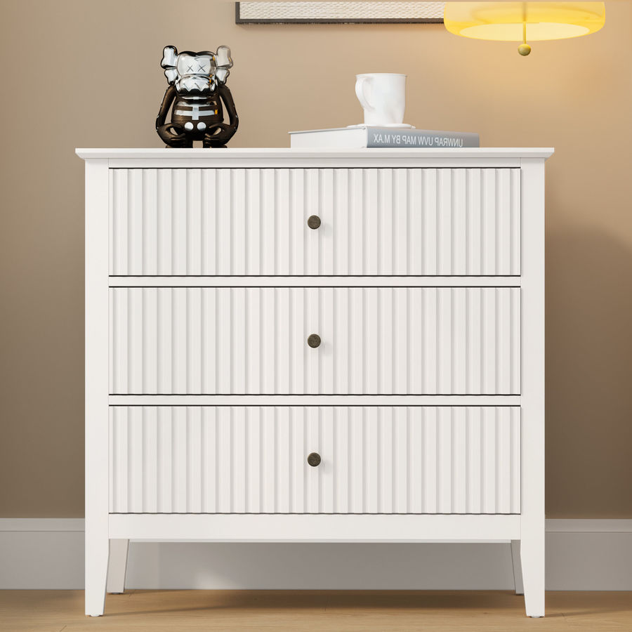 Green4ever 3 Drawer Dresser, Wide Chest of Drawers & Reviews | Wayfair added by Daniela Ulloa Villarreal