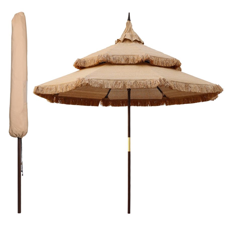 9ft Market Umbrella 3 Tier added by Monica Torres