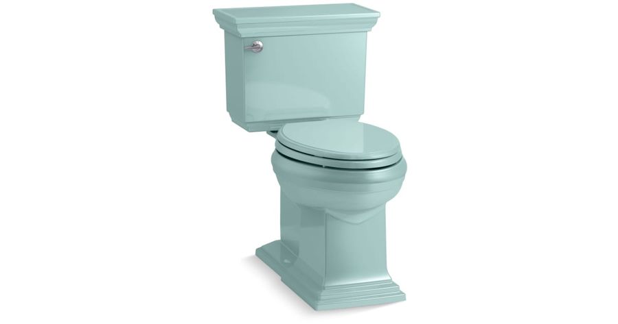 Kohler K-6669-H15 Memoirs 1.28 GPF Two-Piece Elongated Comfort Height Toilet with AquaPiston Technology - Less Seat | Build.com added by Sarah Rose
