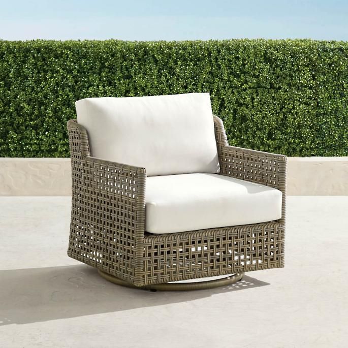 Seton Swivel Lounge Chair with Cushions added by Emily Perdue