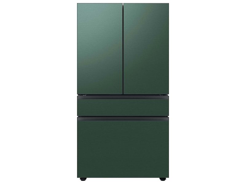 Bespoke 4-Door French Door Refrigerator (29 cu. ft.) with Beverage Center™ in Emerald Green Steel Refrigerators - BNDL-1646320386059 | Samsung US added by Spoak 