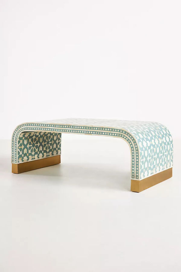 Moroccan Inlay Waterfall Coffee Table added by Salt Lake City Home Stylist