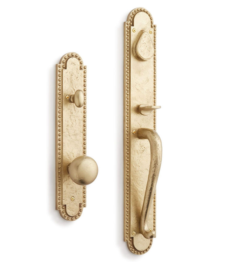 MARCONI SOLID BRASS ENTRANCE DOOR SET WITH ROUND KNOB added by Spoak Member