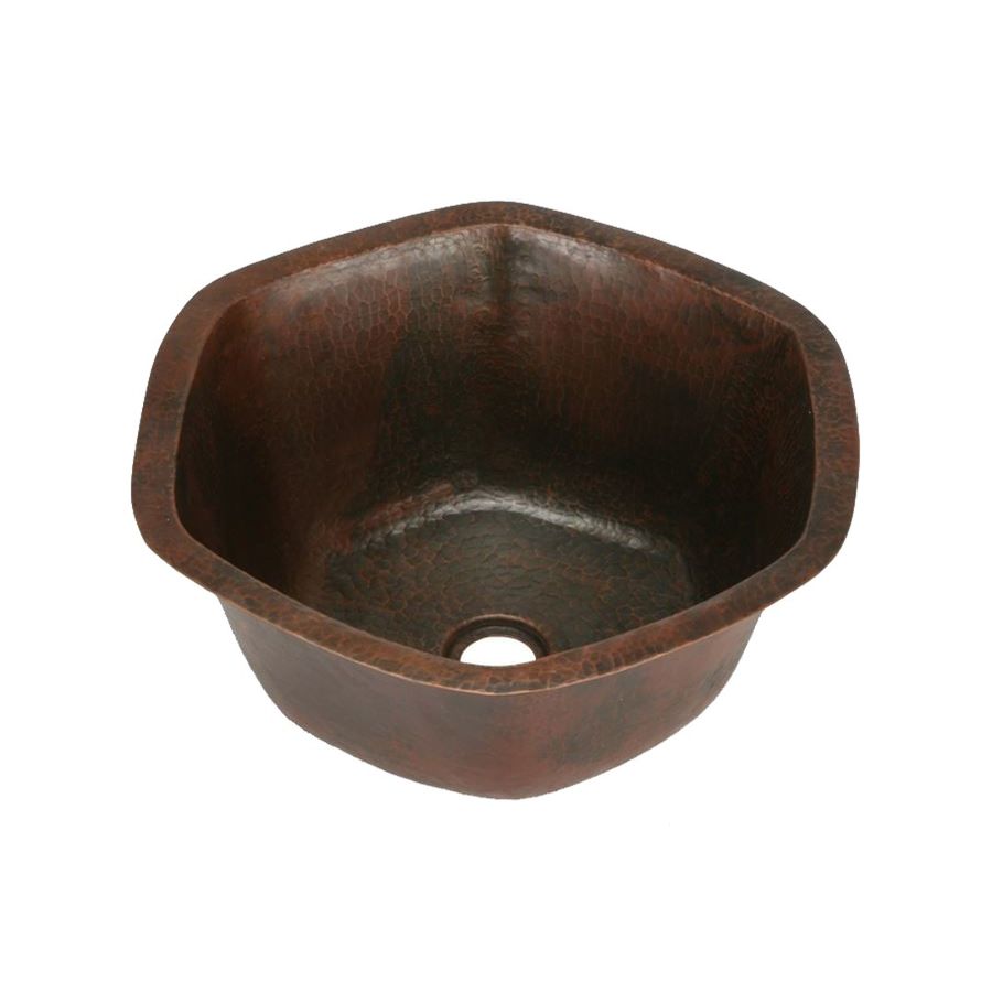 (Plumbing) SoLuna Copper Bar Sink 17.5" Hexagon added by Kate Savitch