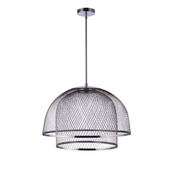 Sculptural Statement Pendants Single Light Iron LED Pendant added by HELEN SALGADO