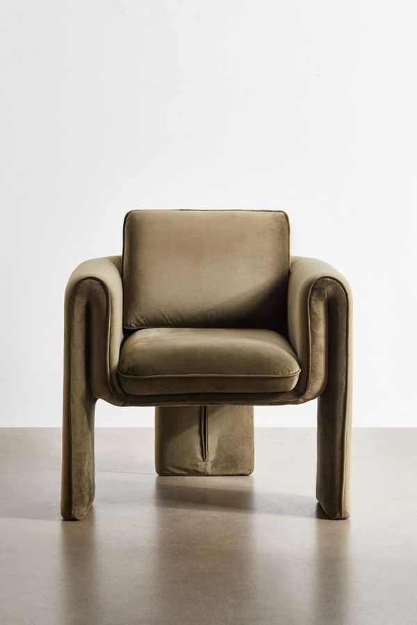 Floria Velvet Chair - Dark Green added by Sarah Meyer