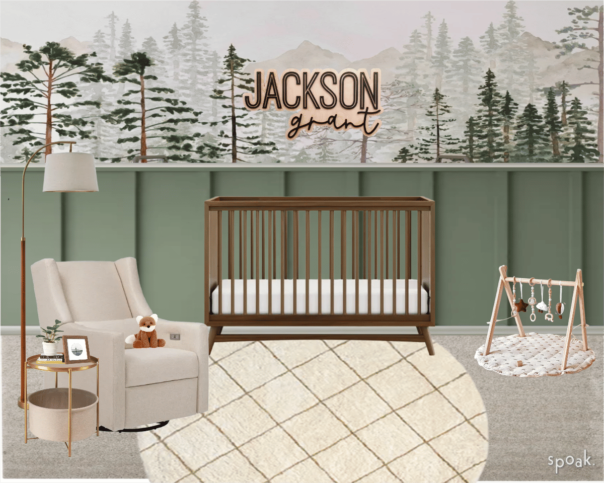 Nursery Inspo designed by Madeline Abernathy