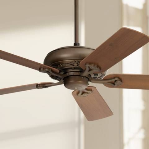 52" Casa Vieja Trilogy Bronze Finish Pull Chain Ceiling Fan - #43969 | Lamps Plus added by Rose Jacobsen
