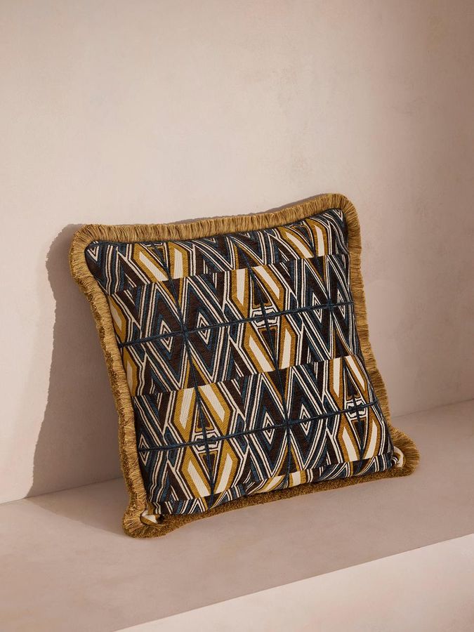Aspen Square Cushion, Ochre - Soho Home added by Jada Williams