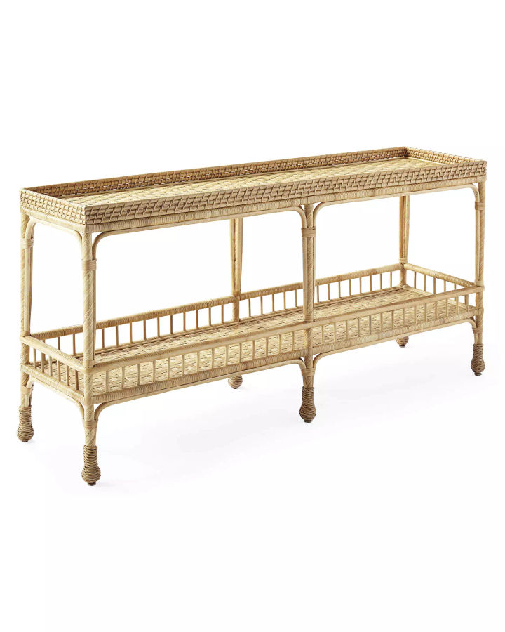 south seas rattan console  added by Rochelle Bloom