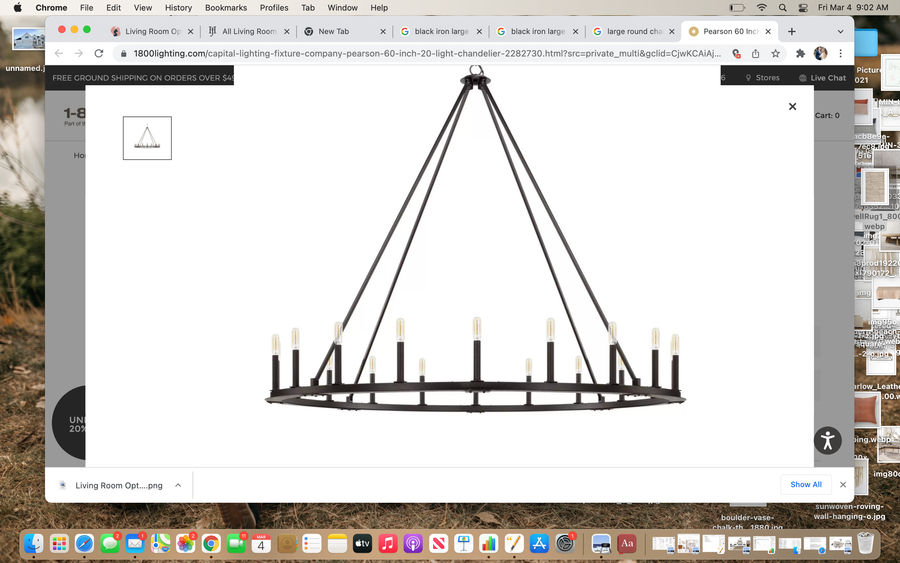 Pearson 60 Inch 20 Light Chandelier by Capital Lighting Fixture Company added by Madison Subry